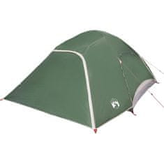 Vidaxl 6 személyes zöld vízálló kupolás családi sátor 94723