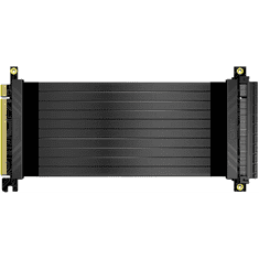 Akasa AK-CBPE01-20B Riser Black X2/X3 Premium PCIe 3.0 x16 hosszabbító tápkábel 20cm (AK-CBPE01-20B)