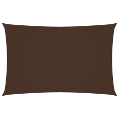 Vidaxl barna téglalap alakú oxford-szövet napvitorla 2,5 x 5 m (135814)