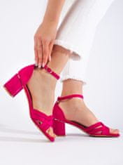 Amiatex Női szandál 108151 + Nőin zokni Gatta Calzino Strech, rózsaszín árnyalat, 36