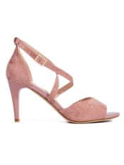 Amiatex Női szandál 108214 + Nőin zokni Gatta Calzino Strech, rózsaszín árnyalat, 36