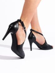 Amiatex Női szandál 108216 + Nőin zokni Gatta Calzino Strech, fekete, 40