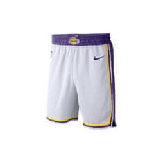 Nike Nadrág kosárlabda fehér 193 - 197 cm/XXL Nba Los Angeles Lakers Swingman
