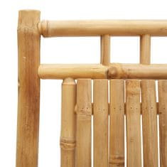 Vidaxl 8 db összecsukható bambusz kerti szék 46 x 66 x 99 cm 3278513