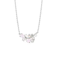 Preciosa Bájos nyaklánc kristállyal és szintetikus opálokkal Candy Blossom 2361 70