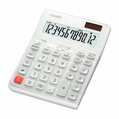 CASIO DE-12E-WE asztali számológép, fehér (DE-12E-WE)