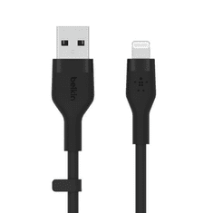 Belkin BOOST CHARGE Flex USB-A - Lightning kábel 2m fekete (CAA008BT2MBK) (CAA008BT2MBK)