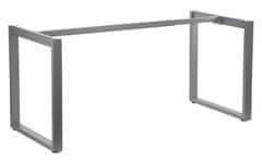 STEMA Állítható asztalkeret NY-131A, láb profillal 60x30 mm, 100-160x60x72,5 cm, szürke