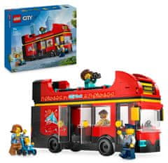 LEGO City 60407 Piros emeletes turistabusz