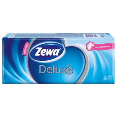 Zewa Deluxe 3 rétegű Papírzsebkendő (100 db/csomag) (53520-00/51174)