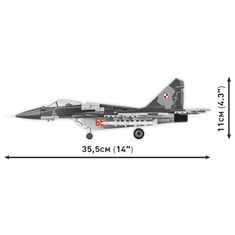 Cobi MiG-29 (UA/PL) repülőgép 550 darabos építő készlet (5840)
