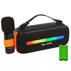 Blow SoundBox Hordozható bluetooth hangszóró - Fekete (30-357#)