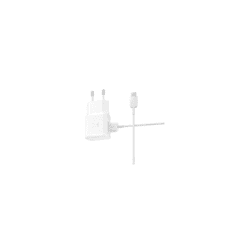 SAMSUNG EP-TA200EWE USB Type-A Hálózati töltő + Type-C kábel - Fehér (5V / 2A) (LAD_EP-TA200WHITE)