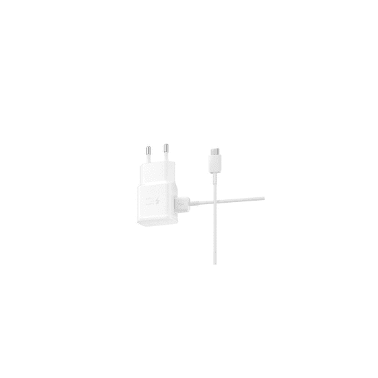 SAMSUNG EP-TA200EWE USB Type-A Hálózati töltő + Type-C kábel - Fehér (5V / 2A) (LAD_EP-TA200WHITE)