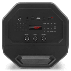 Sven PS-655 Hordozható bluetooth hangszóró - Fekete (PS-655)