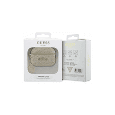 Guess Glitter Flake 4G Charm Apple AirPods Pro 2 tok - Arany (GUAP2GLGSHD)