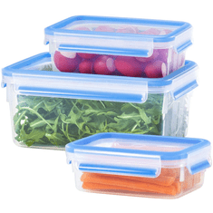 Emsa Emsa Food Clip&Close 508567 Műanyag ételtároló készlet (3 db / csomag)