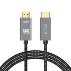 Tech-protect Ultraboost kábel HDMI 2.1 4K / 8K 2m, fekete