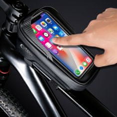 Tech-protect V2 kerékpáros táska 1L, fekete