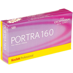 KODAK Portra 160 (ISO 160 / 120) Professzionális negatív film (5 db / csomag) (1808674)