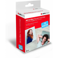 Agfa ASQC30 (76x76) Fotópapír Square P és Square S Készülékhez (30 db) (AG-ASQC30)