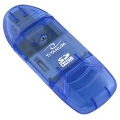 Esperanza Titanum Multi USB 2.0 Külső kártyaolvasó - Kék (TA101B)