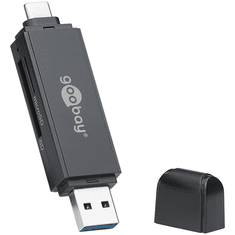 58261 USB 3.0/USB-C Külső kártyaolvasó (58261)