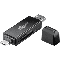 58261 USB 3.0/USB-C Külső kártyaolvasó (58261)