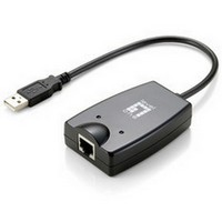 Level One USB-0401 USB 2.0 átalakító Gigabit Ethernet-re (USB-0401)