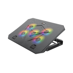 Meetion CP3030 15,6" Laptop hűtőpad - Fekete (CP3030)