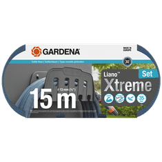 Gardena 18466-20 Liano Xtreme Textil locsolótömlő készlet (13mm) - 15 méter (18466-20)