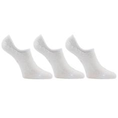 Voxx 3PACK fehér zokni (Barefoot sneaker) - méret S
