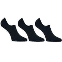 Voxx 3PACK fekete zokni (Barefoot sneaker) - méret L
