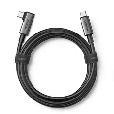 Ugreen USB-C apa - USB-C apa Adat és töltőkábel - Fekete (5m) (90629-UGREEN)