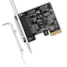 AXAGON 1x Párhuzamos port bővítő kártya PCIe (PCEA-P1N) (PCEA-P1N)
