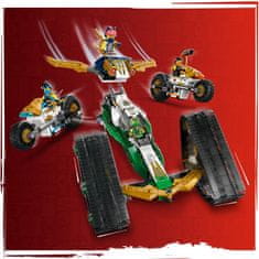 LEGO Ninjago 71820 A nindzsacsapat kombinálható járműve