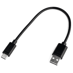 Unitek Y-C480BK USB-A apa - USB-C apa 2.0 Adat és töltőkábel - Fekete (0.25m) (Y-C480BK)