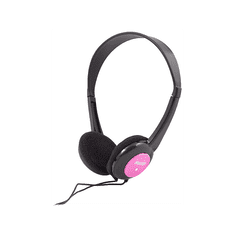 Maxell Kids Vezetékes Headset - Fekete/Rózsaszín (303496.01.CN)