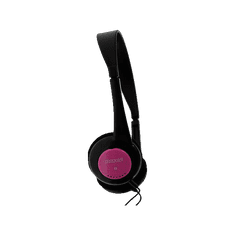 Maxell Kids Vezetékes Headset - Fekete/Rózsaszín (303496.01.CN)
