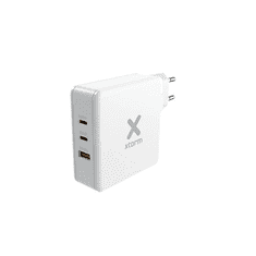 Xtorm Xtrom XAT140 2x USB-C / USB-A Hálózati töltő - Fehér (140W) (XAT140)