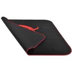 Arozzi Zona Quattro Gaming szőnyeg - Fekete/Piros (116x116 cm) (AZ-ZONA-QTRO-BKRD)
