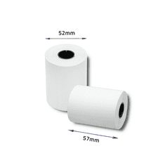 Qoltec 51899 57 x 16mm Nyomtatószalag - Fehér (10db/csomag) (51899)