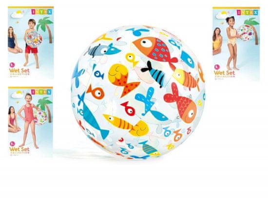 Intex Felfújható labda 51cm - különböző változatok vagy színek keveréke