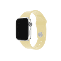 FIXED Apple Watch 38mm/40mm/41mm szilikon szíj szett világos sárga (FIXSST-436-LIYE) (FIXSST-436-LIYE)