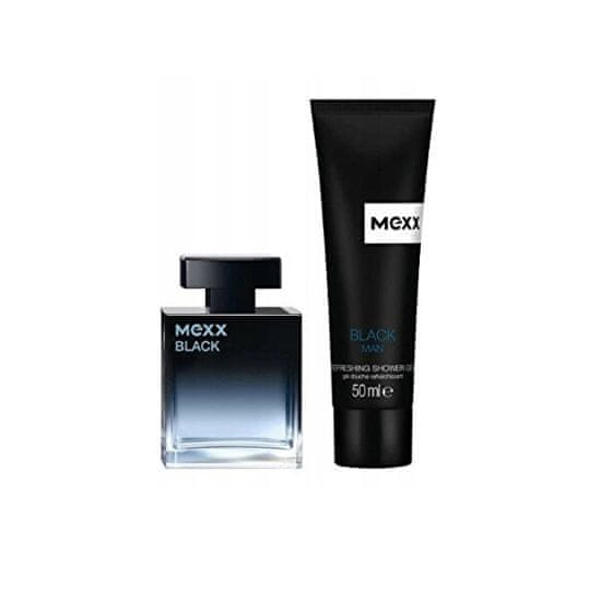 Mexx Black Man - EDT 30 ml + tusfürdő 50 ml