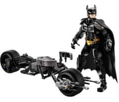 LEGO DC Batman 76273 Batman építőfigura és a batmotor