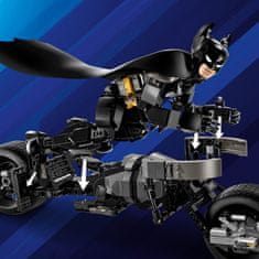 LEGO DC Batman 76273 Batman építőfigura és a batmotor