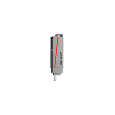 HIKSEMI Dual Slim USB Type-C / USB Type-A 3.2 256GB Pendrive - Ezüst (HS-USB-E307C(STD)/256G/U3/NEWSEMI/WW)