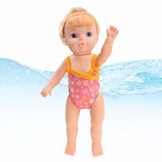 JOJOY® Úszó baba játék, vízálló, cserélhető fürdőruha - BUDDYSWIM LILY