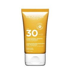 Clarins Arcvédőkrém SPF 30 (Youth-protecting Sunscreen) 50 ml